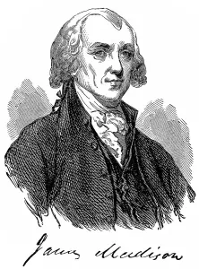 Historical Figure Depiction Prints: Historical drawing from the U.S