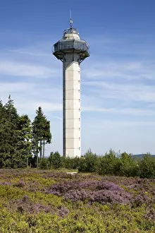 Central Europe Uninhabited Structure Prints: Hochheideturm, observation tower on the Ettelsberg