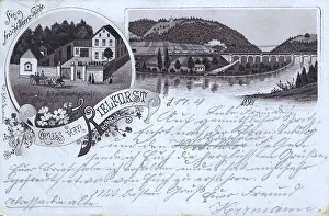Public Domain Image Archive Prints: Hoerschel am Rennsteig, Thuringia