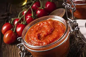 Concentrated Tomato Sauce Prints: Homemade tomato paste