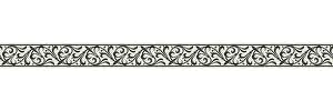 Colorful Ceramic Tiles Prints: Horizontal border mosaic tiles, vector pattern
