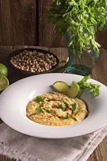 Vegetarian Meal Prints: Hummus