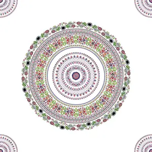Seamless Floral Design Prints: Hungarian decorative seamless pattern design