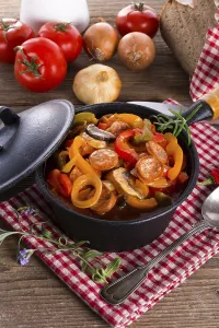 Vegetarian Soup Prints: Hungarian Lecho