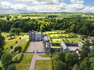 Lake District Aerial Photography Prints: Hutton in the Forest from a drone
