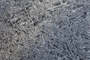 Deserted Winter Landscapes Prints: Ice crystals