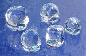 Hoarfrost Images Prints: Ice cubes