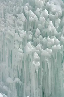 Deserted Icy Landscape Prints: Ice formation