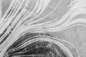 Ice Structures Prints: Ice structures on the water surface