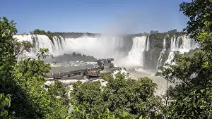 Iguazu Falls Prints: Iguazu Falls, Path Of The Falls Trail
