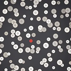 Empty Structure Depiction Prints: An illustration of some buttons texture background