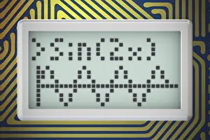 Deserted Computer Screen Prints: An illustration of a typical lcd display module