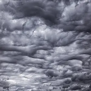 Cloudy Skies Photography Prints: An image of a bad weather cloudscape background