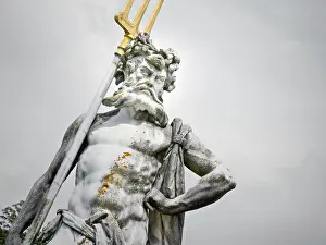 Upper Bavaria Landscape Prints: An image of a nice Neptune statue