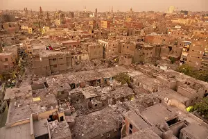 Evening Sun In Africa Prints: An image of a sunset scenery at Cairo Egypt