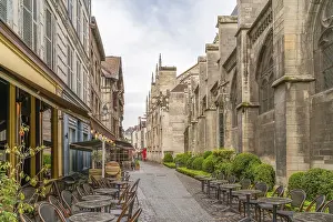 Historic Old Town Prints: Impression of Troyes