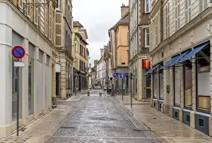 Traditional European Architecture Prints: Impression of Troyes
