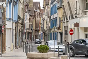 Traditional European Architecture Prints: Impression of Troyes