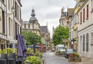 Traditional French Architecture Prints: Impression of Troyes