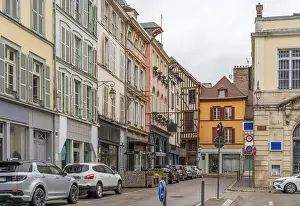 Prints of Impression of Troyes, a commune and the capital of the department of Aube in the Grand Est region of northeastern France Aube Prints: Impression of Troyes Print, Northeastern France