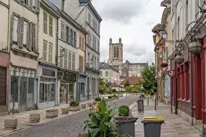 Historic Old Town Prints: Impression of Troyes