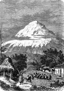 Chimborazo Volcano Prints: The inactive volcano Chimborazo