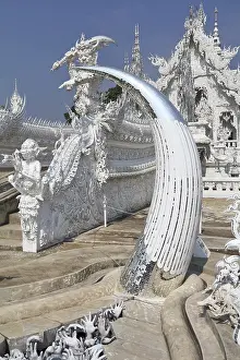 Modern Thai Architecture Prints: Incredibly perfect example of modern Thai architecture
