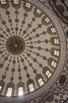 Western Asia Structures Prints: Inner view of dome in Ottoman architecture