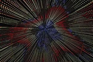 Illuminated Tree Quebec Prints: Inside the illumi tree, light show