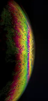 Natural Scientific Research Prints: Interference of equal thickness
