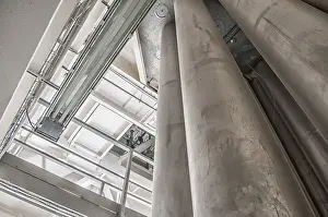 Automated Manufacturing Process Prints: Interior of automatic line for the production of feed