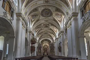 Bavaria Interior Photography Prints: Interior of the Basilica of St