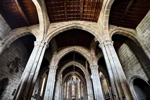 European Historic City Centre Prints: Interior of the cathedral of spain