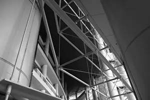 Modern Building Interior Prints: Interior of modern building with nobody