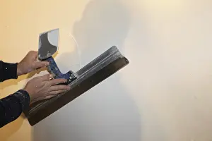 Construction Work Prints: Interior plastering work