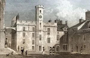 UNESCO World Heritage Site Edinburgh Prints: The interior quadrangle of the Castle