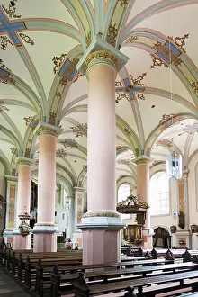 Carmelite Monastery Interior Prints: Interior view, Carmelite monastery