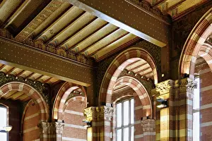 Amsterdam Central Station Prints: Interior view of Centraal Station