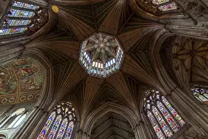 Ely Cathedral Interior Prints: Interior View of Ely Cathedral