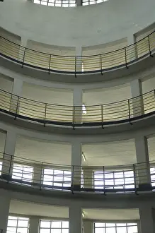 Modern Architecture In Italy Prints: Interior view of a multi-storey
