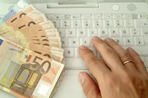 Computer Keyboard Image Prints: Internet shopping