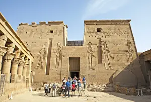 Ancient Civilization Landmark Prints: Isis Temple, Temple Complex of Philae