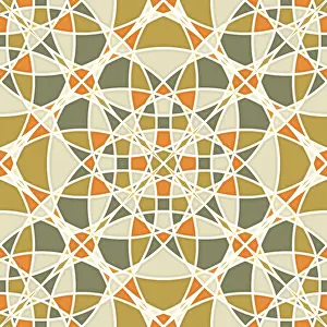 Seamless Vector Art Prints: Islamic geometric seamless vector pattern