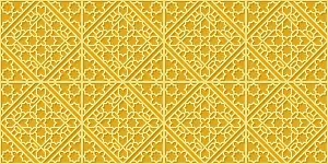 Islamic Gold Ornament Pattern Prints: Islamic gold ornament vector seamless pattern