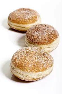 Sweet Donuts Prints: Three jam donuts