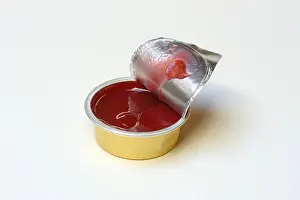Food Photography Cutouts Prints: Jam in portion packs, jam