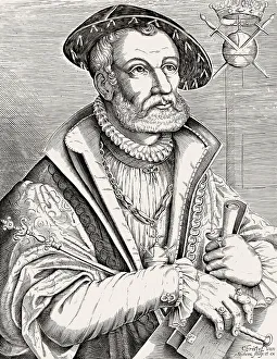 Jan van Leiden, Anabaptist King of Muenster, 1509-1536 Print
