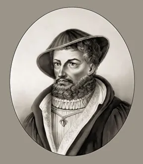 Jan van Leiden, Anabaptist King of Muenster Print