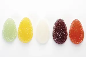 Studio Shot Confectionery Prints: Jelly easter eggs