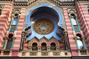 Prague Synagogue Prints: Jerusalem Synagogue, Jerusalem Synagogue